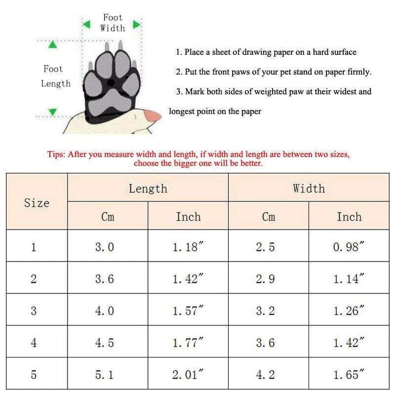 Pet Safety Boots