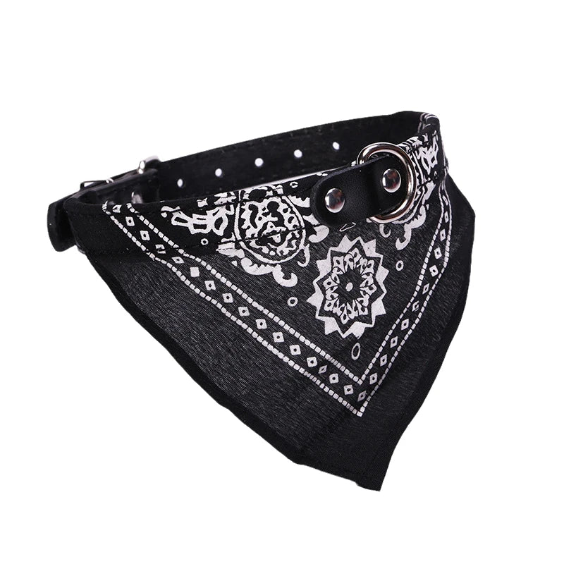 Cat And Dog Collar Triangle Scarf