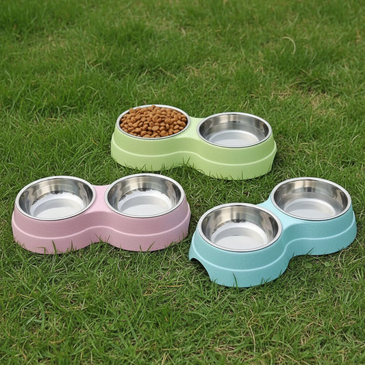 Double Pet Bowls