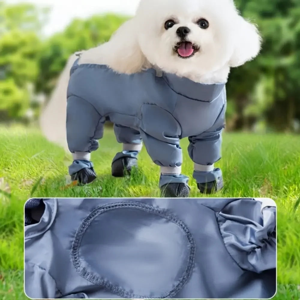 Adjustable Dog Shoe Gaiters