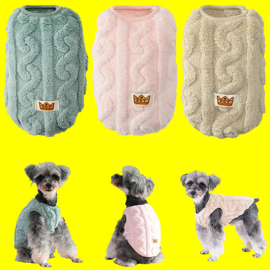Small Pet Fleece Sweater
