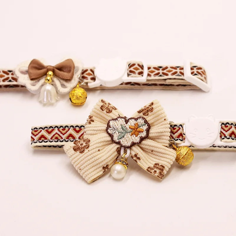 Feline Flower Collar
