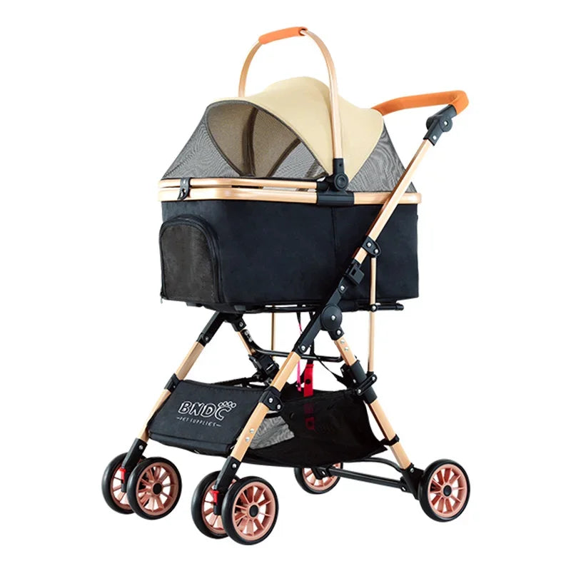 Customized Aluminum Pet Stroller