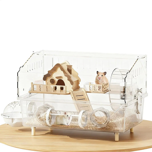 2-Tier Acrylic Hamster Cage