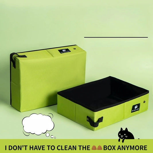 Portable Cat Litter Box Foldable