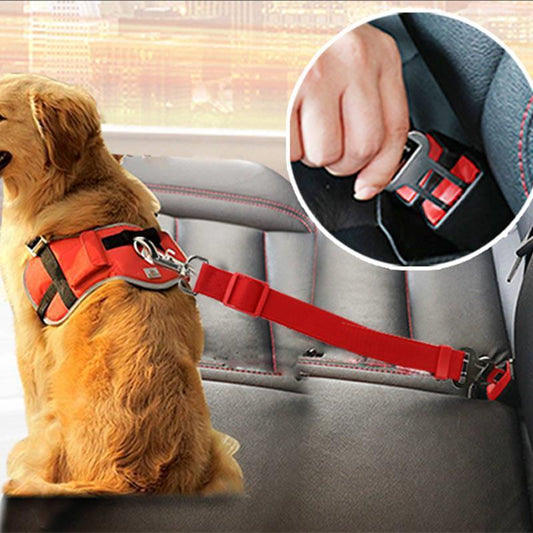 Telescopic Dog Traction Rope For Car