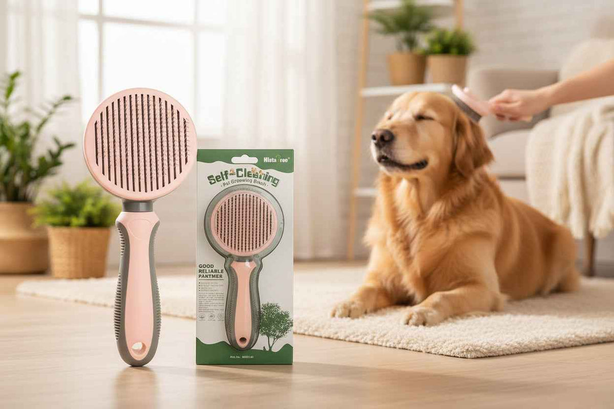 Unleash Effortless Tangles Away with Our Automatic Hair Removal Comb