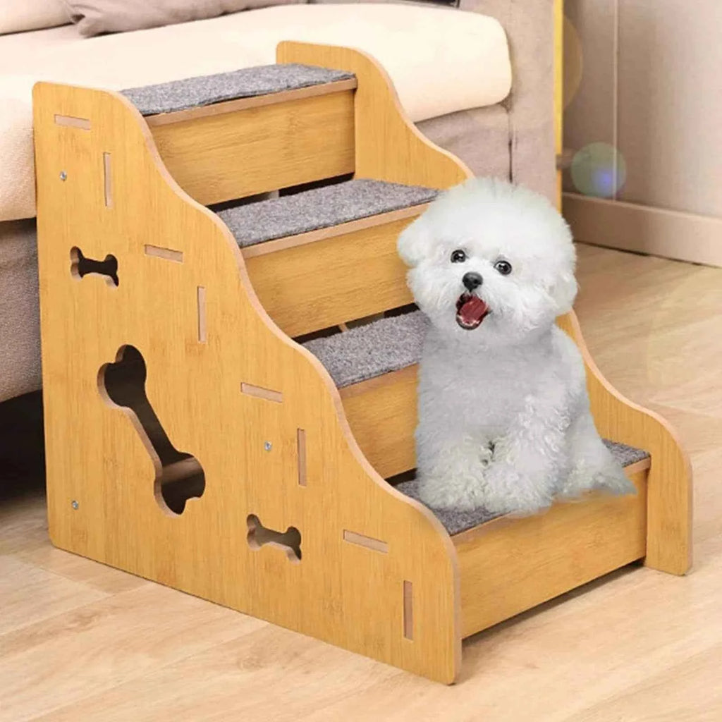 2/3/4 Wooden Pet Stairs