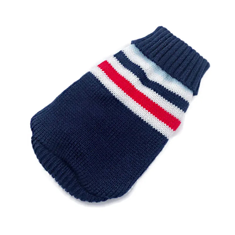 Christmas Cat Dog Sweater Pullover Winter Dog Clothes for Small Dogs Chihuahua Puppy Vest Warm Pet Clothing Cat Knitted Coat