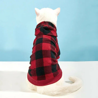 Pet Flannel Sweater