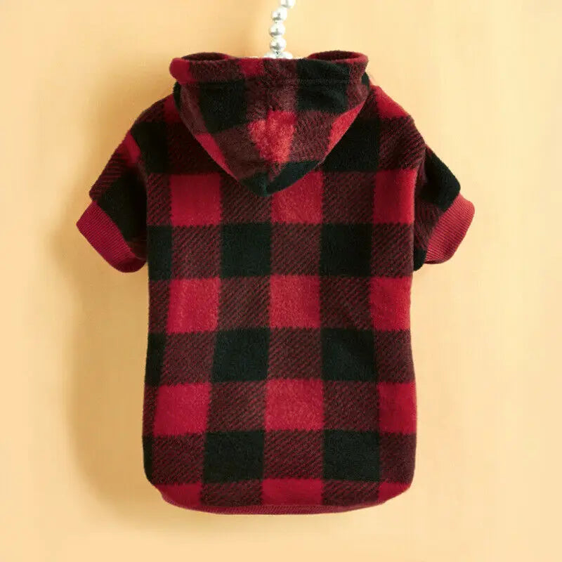 Pet Flannel Sweater