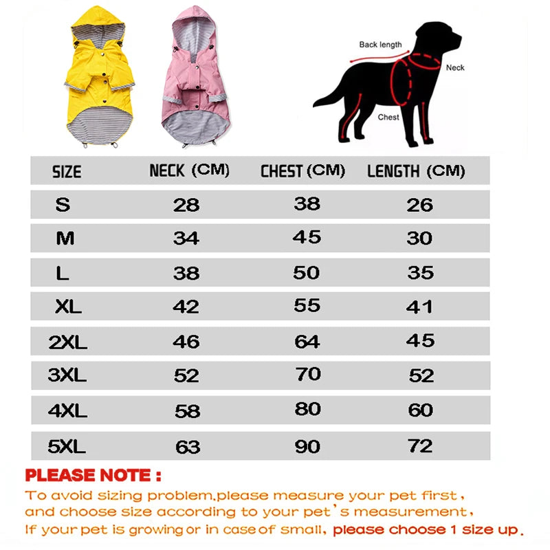 Pet Rain Coat