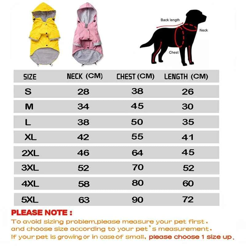 Pet Rain Coat