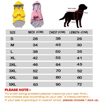 Pet Rain Coat
