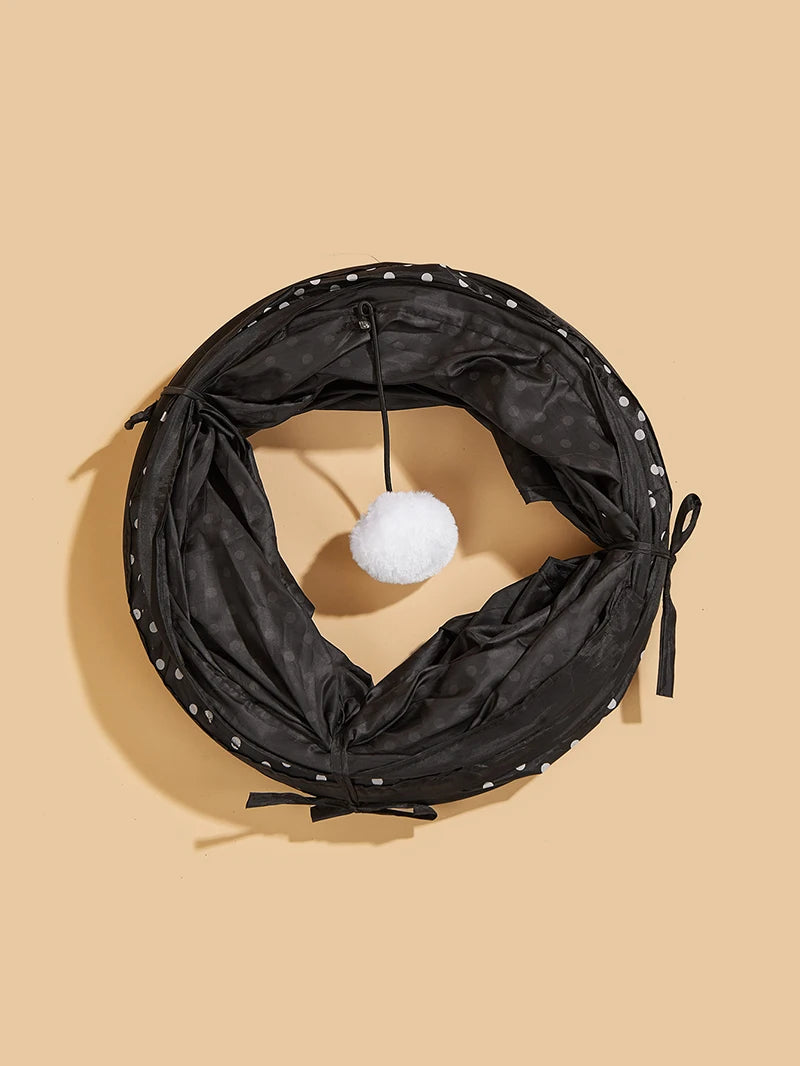S-Shaped Collapsible Cat Tunnel - Waggy World