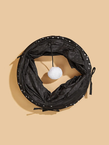 S-Shaped Collapsible Cat Tunnel