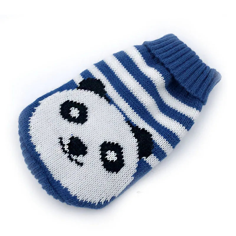 Christmas Cat Dog Sweater Pullover Winter Dog Clothes for Small Dogs Chihuahua Puppy Vest Warm Pet Clothing Cat Knitted Coat