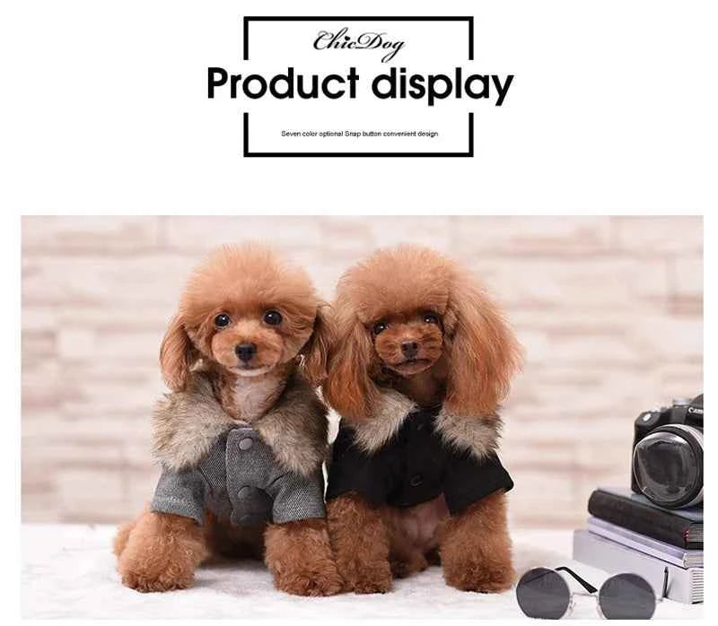 Essential Dog Wool Winter Coat: Cozy Insulated Jacket for Small & Medium Breeds