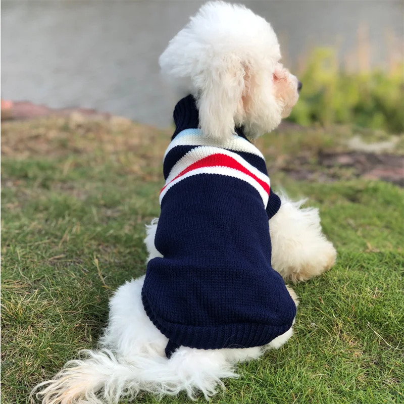 Christmas Cat Dog Sweater Pullover Winter Dog Clothes for Small Dogs Chihuahua Puppy Vest Warm Pet Clothing Cat Knitted Coat