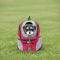 Pet Carrier Backpack — Breathable Mesh Travel Bag for Small & Medium Pets