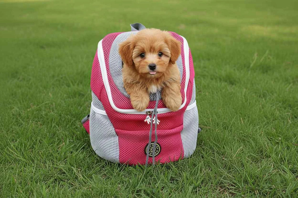 Pet Carrier Backpack — Breathable Mesh Travel Bag for Small & Medium Pets