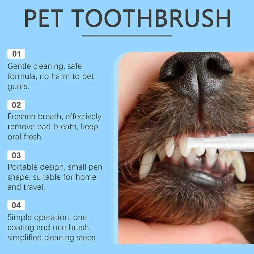 1pc Pet Toothbrush Pen