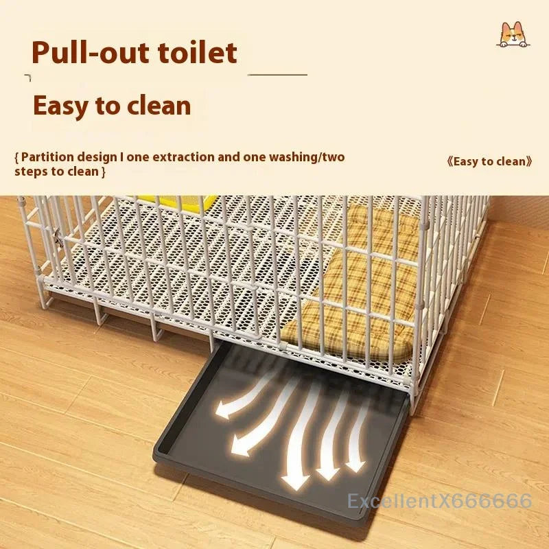 Large Dog House with Toilet Tray - Waggy World