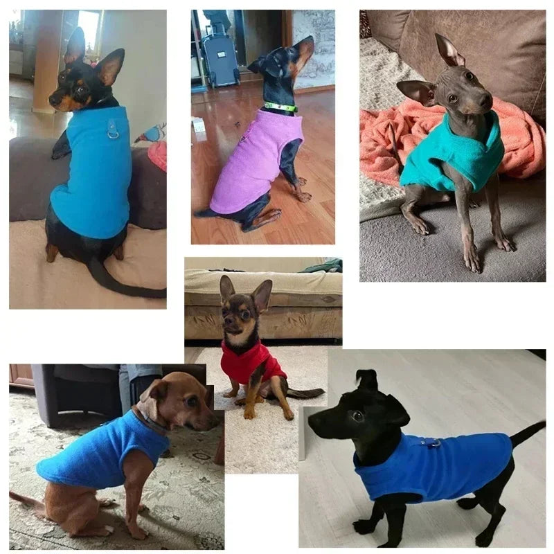 Dog Fleece Thermal Vest