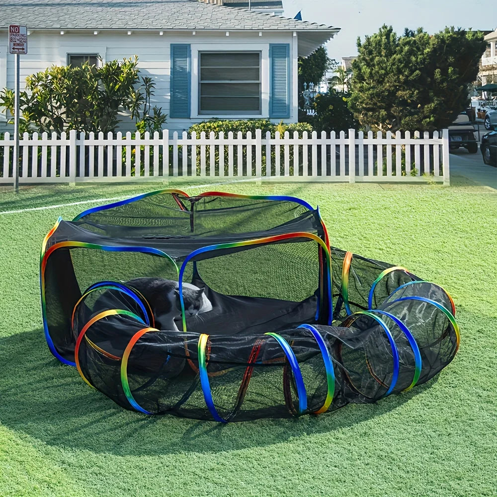 Outdoor Cat Play Tent