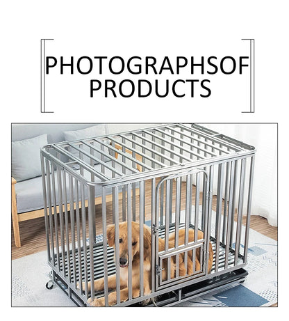 Heavy-Duty Iron Dog Crate