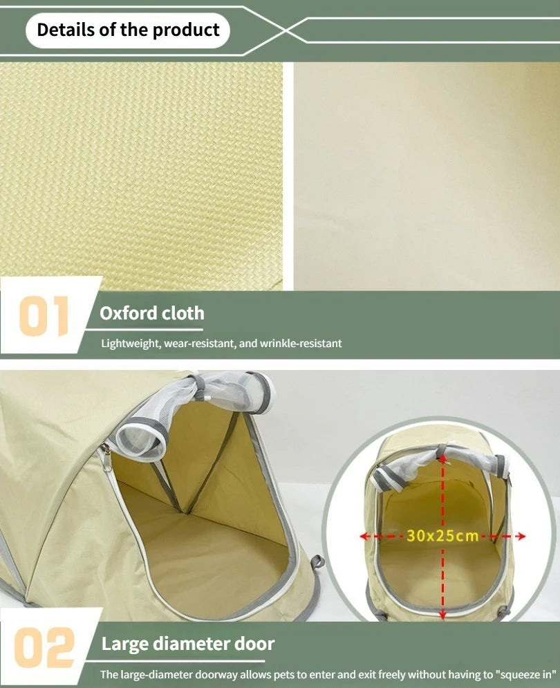Portable Pop-Up Pet Tent
