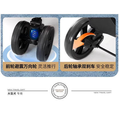 Foldable Pet Cart
