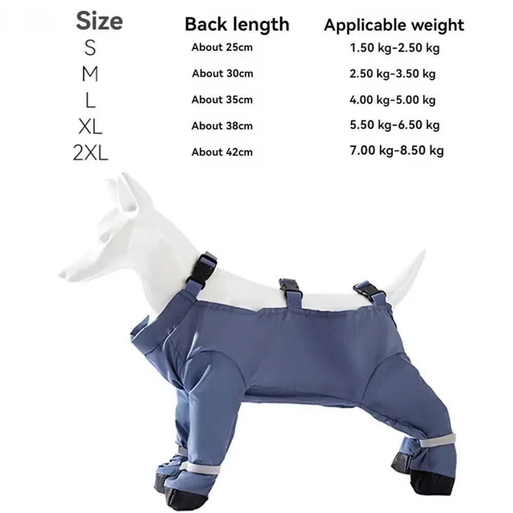 Adjustable Dog Shoe Gaiters