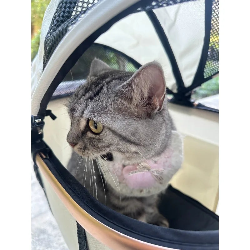 3-in-1 Luxury Pet Stroller - Waggy World