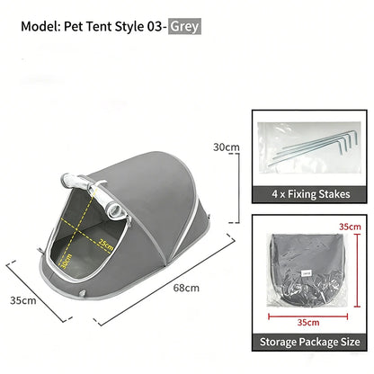 Portable Pop-Up Pet Tent