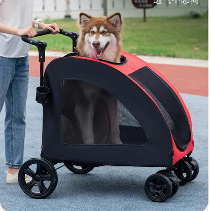 Foldable Pet Cart