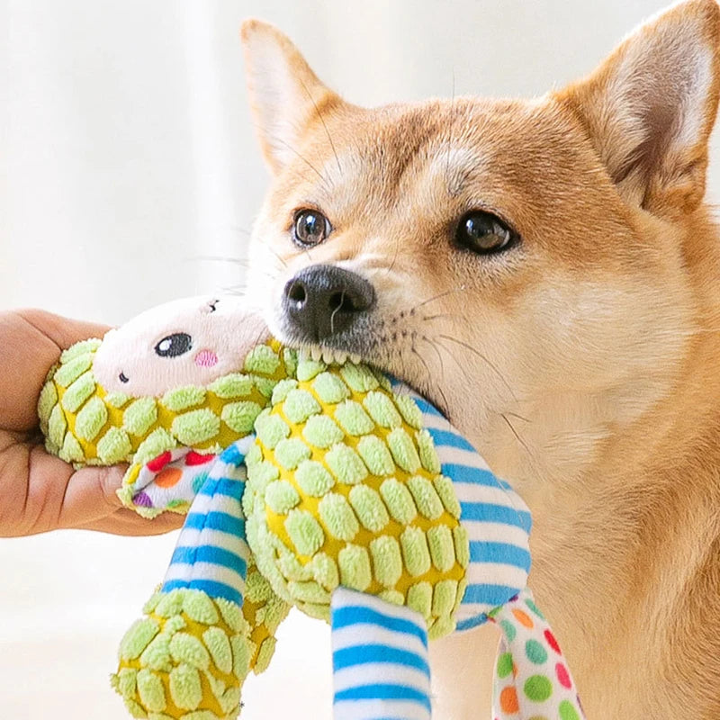 Pet Plush Toy for Puppies and Kittens ✅
