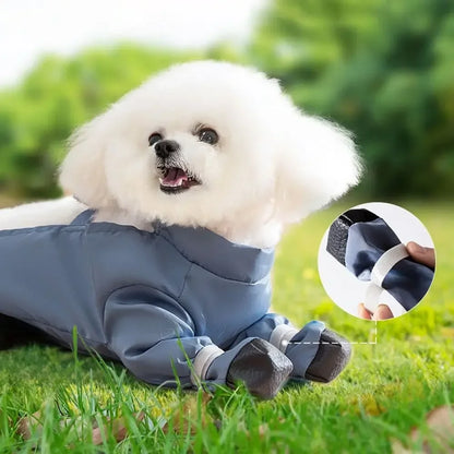 Adjustable Dog Shoe Gaiters