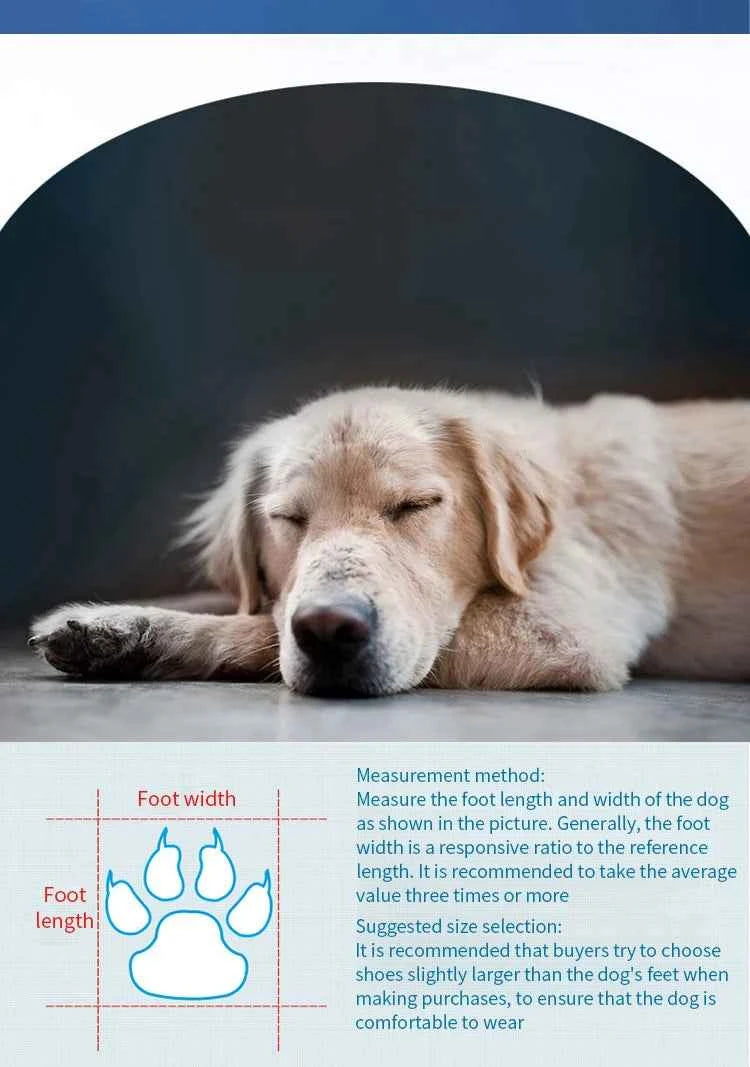 Non-Slip Pet Waterproof Booties