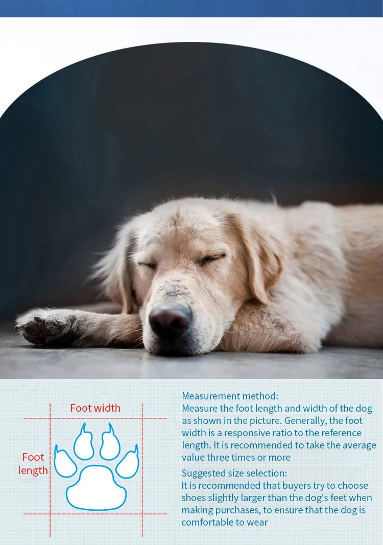 Non-Slip Pet Waterproof Booties