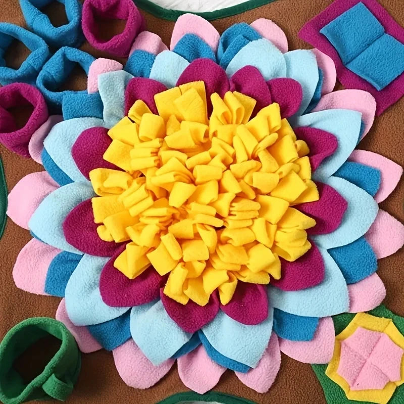 Pet Snuffle Mat for Dogs & Cats Front View