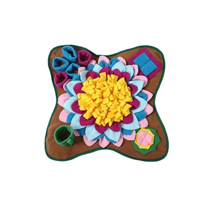 Pet Snuffle Mat for Dogs & Cats Front View