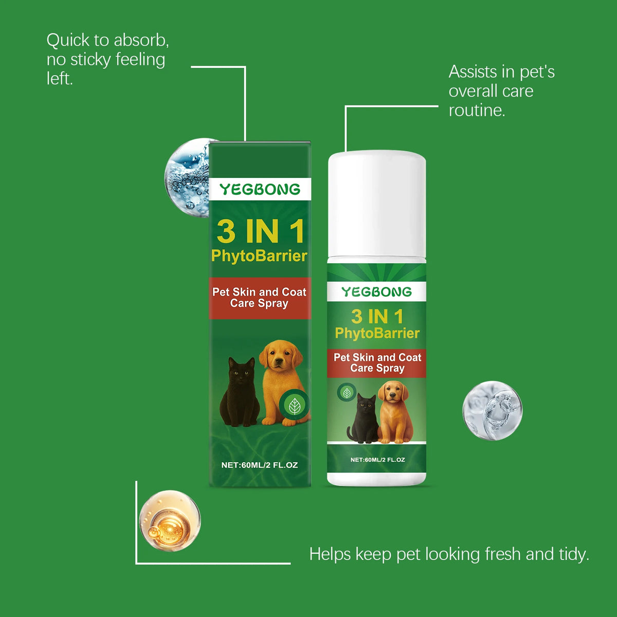 Pet Skin & Coat Spray - Waggy World