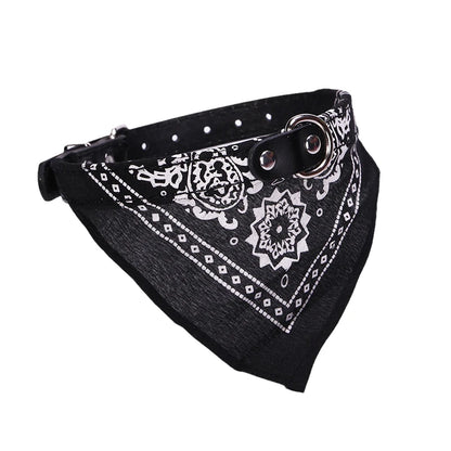 Cat And Dog Collar Triangle Scarf