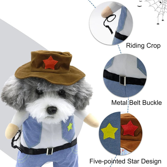Cowboy Small Pet Costume