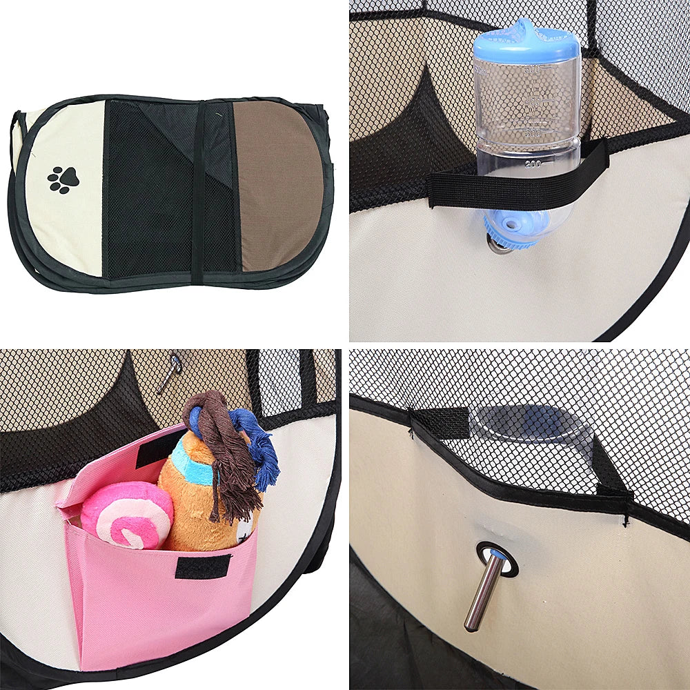 Portable Foldable Pet Kennel Foldable Design