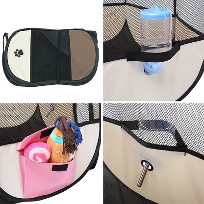 Portable Foldable Pet Kennel Foldable Design