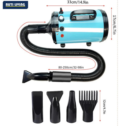 High-Power Pet Hair Dryer