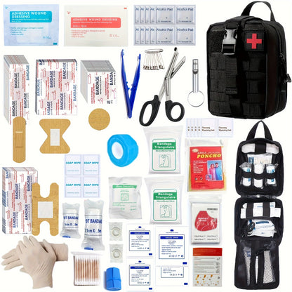 205-Piece Emergency First Aid Kit