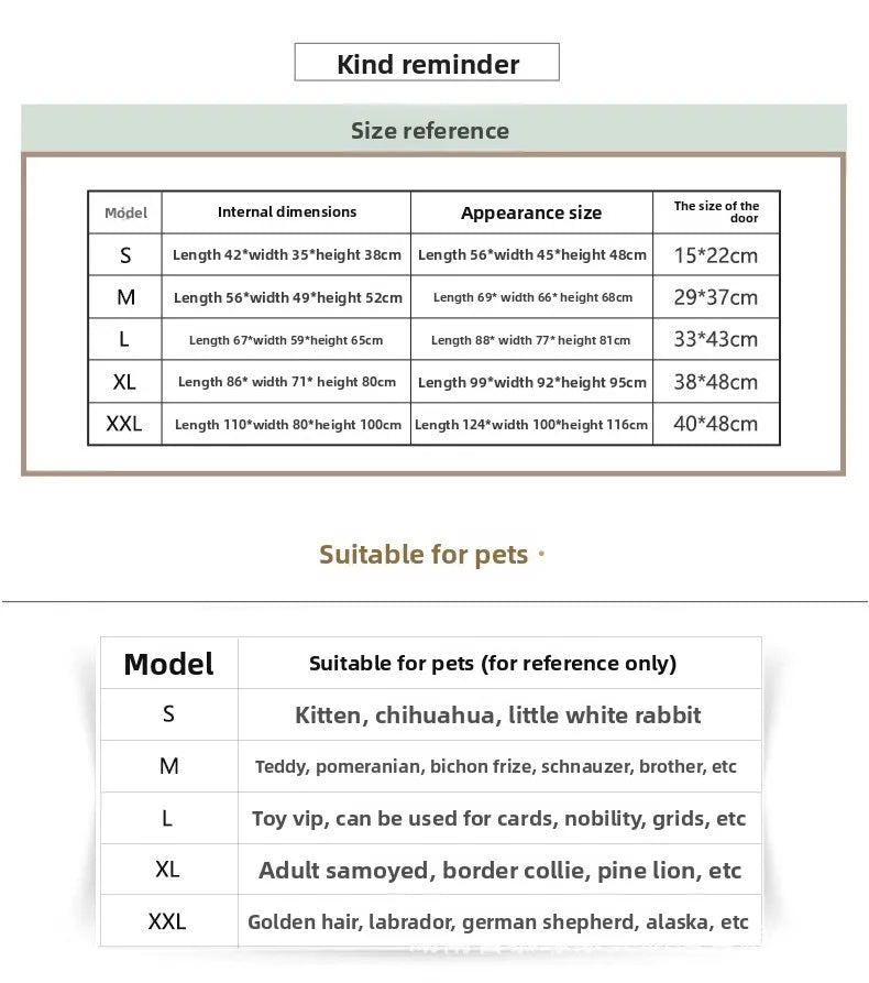 Solid Wood Outdoor Dog Kennel Wooden Large  Hut Antiseptic Cat House Cage Dog House All Seasons Dog Villa